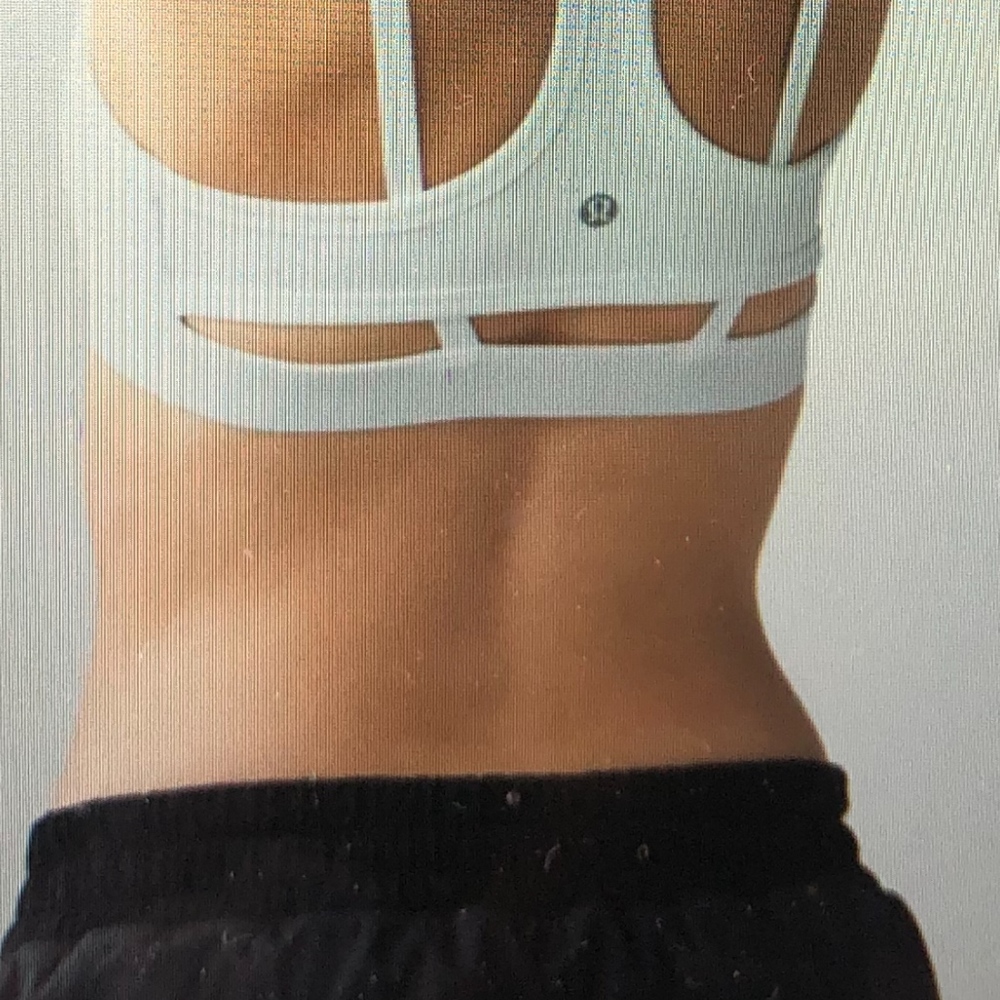 Lululemon, splendor bra, white, size 8, size 6